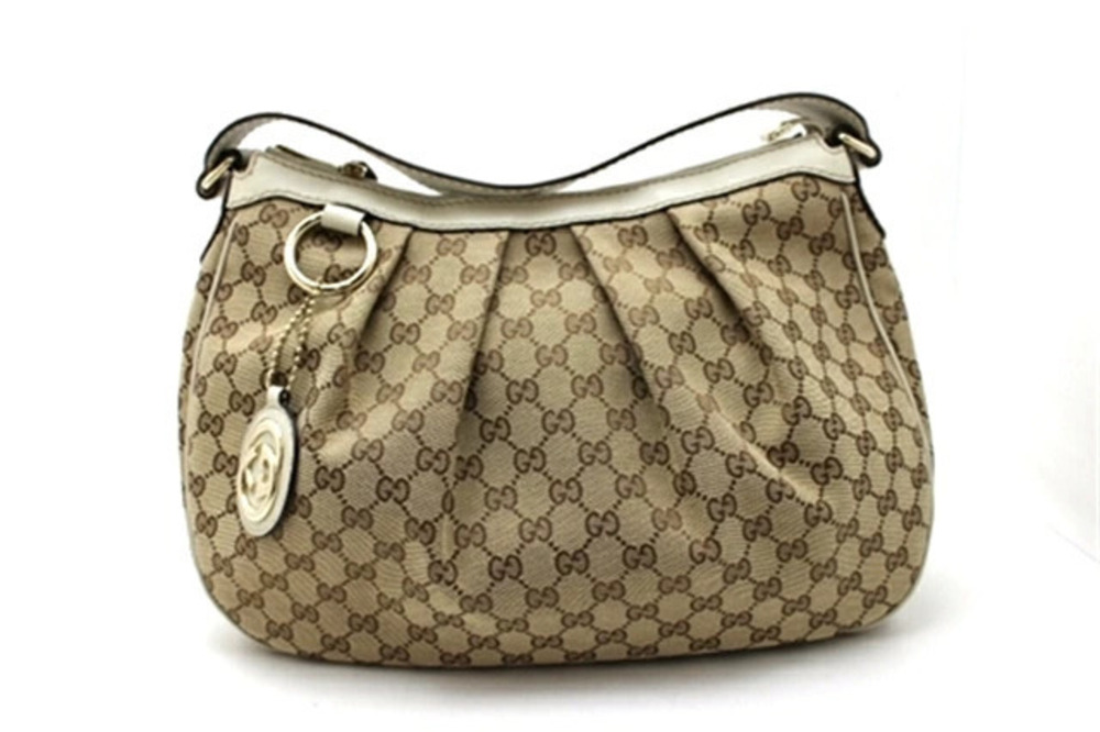 Gucci Sukey GG Canvas Shoulder Bag YI